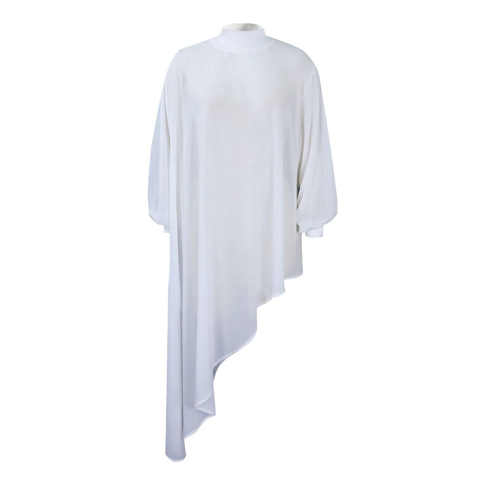 Women's Clothing Summer Chiffon Irregular Fashion Large Size Women's Loose Dress_ecoleips.com