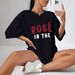 Women's Relaxed Fit Cotton-Soft Graphic Tee Breathable Everyday T-Shirt Street Style Comfort Black_ecoleips.com