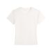 Summer White Women's Short-sleeve T-shirt, Slim Fit, Round Neck, Tight-fitting, Slimming Base Shirt, New Style Tee_ecoleips.com