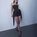Cross-Border Women's Fashion New Strapless Ribbon Fishbone Waist-Cinching Bodycon Sexy Backless European And American_ecoleips.com