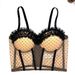 Women's Clothing Black Sexy Lace See Through Underwear High End Sexy Outerwear Underwear Fishbone Gathered Bra_ecoleips.com