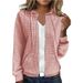 Women's Zippered Hooded Cardigan Long-Sleeved Sweatshirt Jacket_ecoleips.com