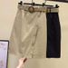 Women's Cotton Casual Skort With Elastic Waist - Flowy Wide-Leg Shorts For A Chic And Comfortable Look_ecoleips.com