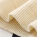 New European And American Women's Clothing Fashion Soft Slim-fitting Crew Neck Long-sleeved Knitted Sweater_ecoleips.com
