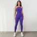 Women's Clothing Tie Dye Yoga Jumpsuit With Beautiful Back One Piece Jumpsuit Yoga Suit_ecoleips.com
