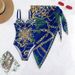 Women's Clothing New Style Swimsuit Female Sexy Beautiful Back Printed Bikini Blouse Two-Piece Set Bikini_ecoleips.com