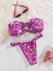 Women's Clothing Bikini Sexy Set Two Piece Summer Printed Women's Beach Swimsuit_ecoleips.com