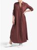 plus Size Women's Solid Color Denim Dresses European American Style Cross Border E-commerce 2024 Fashion for Curvy Ladies_ecoleips.com