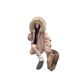 girl 2025 New American Retro Thickened Cotton Jacket With Large Fur Collar And Horn Buttons Women, Hooded Warm Coat For Women_ecoleips.com