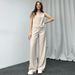 Women's Clothing Summer Suits Trousers High End Fashion Casual Two Piece Suits_ecoleips.com