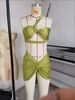 Women's 3 Piece Bikini Set With Pleated Skirt Russian Style Brand Sexy Swimwear For All Seasons_ecoleips.com