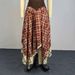 Floral Print Off Shoulder Ruffle Sleeve Blouse And Skirt Set - Summer Elegant Two Piece Outfit For Women_ecoleips.com