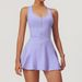 Women's Clothing Nude Anti Exposure Bottoming Sports Dress Women's Summer New Outdoor Running Fitness Tennis Skirt 8832_ecoleips.com