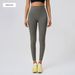 Pilates Yoga Pants Women's Elastic Tight Cropped Pants, High Waist, Butt Lifting, Nude Feel Sports Fitness Pants D25085_ecoleips.com