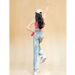 New Design Light-colored Straight Wide-leg Jeans For Women From Guangzhou, High-waisted Floor-length Pants, New_ecoleips.com
