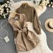 Women's Clothing Elegant Knit Vest & Blazer Dress Set – Korean-Inspired Spring Layering Two-Piece_ecoleips.com