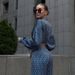 Women's Clothing Temperament Outfit Suit Printed Long Sleeved Lapel Shirt Drape Wide Leg Pants Fashionable Two Piece Suit_ecoleips.com