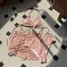 European And American New Sexy Drawstring Straps Glittering Cloth Diamond Hanging Chain Three Piece Swimsuit Bikini_ecoleips.com