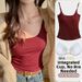 Women's Strapless Tank Top Padded Cups Sleeveless High-End Feel Spring/Summer Slip Outerwear Sexy Camisole_ecoleips.com