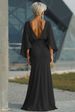 Elegant Long Sleeved Women's Dress High Waisted Pleated Slimming Mid Length For Commuting And Vacation Spring New Style_ecoleips.com