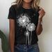 Summer European And American Cross-border Foreign Trade Wholesale T-shirts, Round-neck Casual Plus-size Loose_ecoleips.com