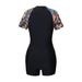 Aria Basics 2025 New European And American Cross-Border One-Piece Swimsuit Women, Sexy Athletic Color-Printed Bikini, Breathable_ecoleips.com