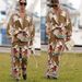 Women's Clothing new long sleeved leisure vacation two piece suit INS loose printed pocket solid suit_ecoleips.com
