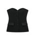 Women's Clothing 2025 Spring New Silk Satin Texture Tight Top + Split Patchwork Skirt Set_ecoleips.com