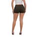 Women's Clothing Fashion Sexy Mid Waist Slim High Elastic Ripped Denim Shorts_ecoleips.com