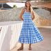 European And American Summer Women's Clothing Commuter Sleeveless Spice Girl Printed Long Sling Dress_ecoleips.com