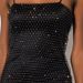 "Elegant Sparkling Mesh Backless Dress – Sexy Suspender Mini Dress For Women, Perfect For Parties & Night Out (Black, Sizes S-XL)"_ecoleips.com