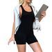 Vest Hollow Back Yoga Jumpsuit Women's Fitness Tight Sports Jumpsuit_ecoleips.com