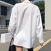 Women's Clothing Casual Loose Long Sleeved Shirt Spring Autumn Simple Versatile Top_ecoleips.com