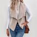 2025 Autumn And Winter New Fashion Casual Simple Sleeveless Versatile Vest Jacket_ecoleips.com