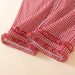 2025 Simple Plaid Home Pants Pure Cotton Double-layer Gauze Women's Pajama Pants Autumn Thin Casual Elastic Waist Sleep Bottoms_ecoleips.com