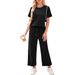Aria Basics Aria Basics New European And American Summer High-End Sports Style Fashion Casual Set Fashionable Cross-Border Wholesale Short_ecoleips.com