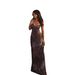 Women's Dark Retro Floral Print Slip Dress Sexy Backless American Niche Fashion Clothing_ecoleips.com