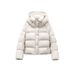 girl Girl Girl 2025 Winter New Short Hooded Loose Puffer Down Cotton Jacket For Women Thick Coat_ecoleips.com