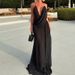 Summer Beach Hollow Out Sleeveless Strap Dress 2026 New Casual Backless Party Dresses Sexy Deep V Perspective Women's Long Dress_ecoleips.com