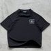 European And American Elastic Zip Zip Pants Solid Color Casual Pants High Street Hip-hop Rap Street Y2k_ecoleips.com