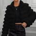 Autumn And Winter New Fur Jacket Short Women's Versatile_ecoleips.com