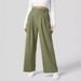 Aria Basics European And American Foreign Trade Cross-Border Draped High-Waisted Wide-Leg Versatile Casual Loose Long Pants_ecoleips.com