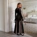 Elegant French Style Women's Velvet Fishtail Slim Fit Dress For Autumn Winter_ecoleips.com