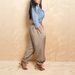M80614 Cross-Border European And American Women's New Fashion Casual Loose Trendy Jogger Nine-Point Pants_ecoleips.com