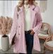 Elegant Double-Breasted Wool Blend Coat With Faux Fur Collar - Warm Winter Overcoat For Women (Pink/White/Red/Black, S-XXL)_ecoleips.com