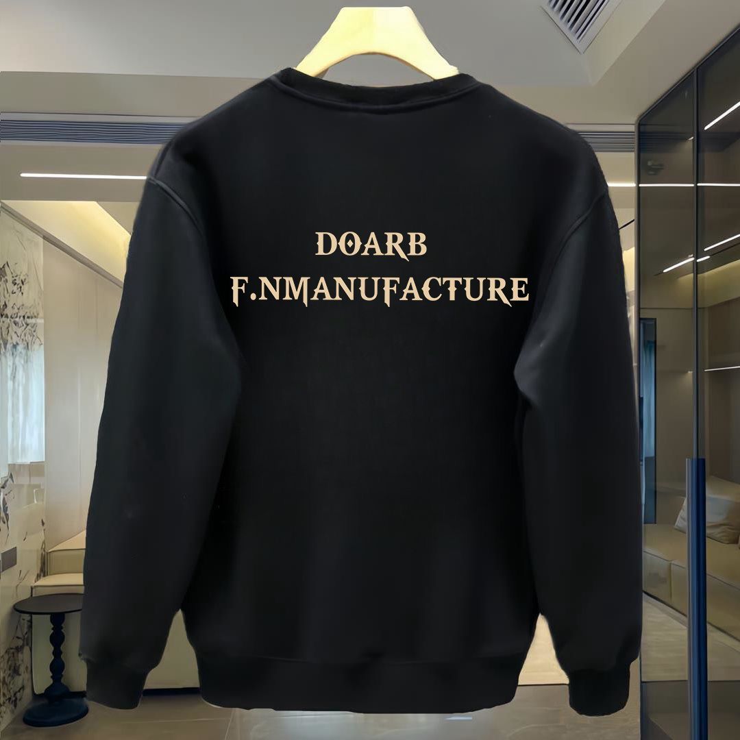 FW25 Matching Couple Cotton Crew Neck Sweatshirt - His & Hers_ecoleips.com