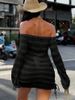 Elegant Long Sleeve Sheer Cover-Up Swimsuit For Women – Sexy Bikini Wrap Beach Dress With Sun Protection_ecoleips.com