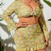 Aria Basics New Size Bikini For Women, Small Floral Sexy Swimwear Four-piece Set, Large Bust Two-piece Swimsuit_ecoleips.com
