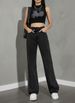 Classic Straight-Leg Jeans – Mid-Rise Washed Denim Pants – Casual & Office Wear_ecoleips.com