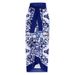 Elegant Black & White Contrast V-Neck Halter One-Piece Swimsuit With Floral Accents For Women Premium Nylon_ecoleips.com